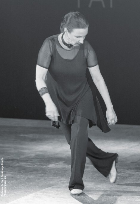 Backstage Studio: Barbara Duffy performing during Zurich Tap Festival 2014 Concert