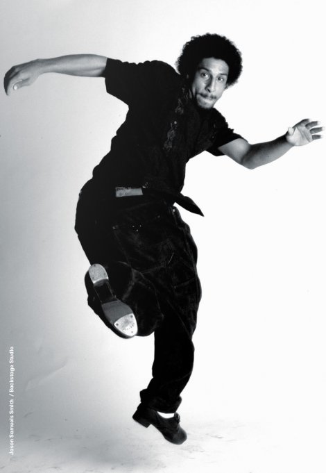Backstage Studio: Jason Samuels Smith in a jump tap dancing